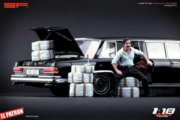 1:18 Pablo Escobar Figure without CAR